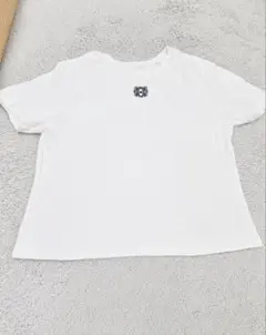 moment+ ワンポイント刺繍半袖チビTシャツのサムネイル