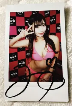 天使もえ 直筆サイン入りチェキ AV女優 セクシー女優 アイドルグラビア