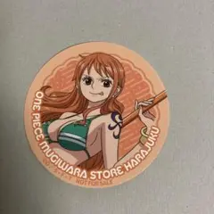 ワンピース　麦わらストア原宿　ステッカー ナミ