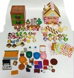 お茶犬　まとめ　おかしのおうち　茶だんすの学校　フィギュア