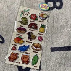 沖縄限定ぷっくりシールおきなわなかま