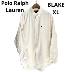 ポロラルフローレン　ボタンダウンシャツ　ビッグサイズ　ライトイエロー　BLAKE