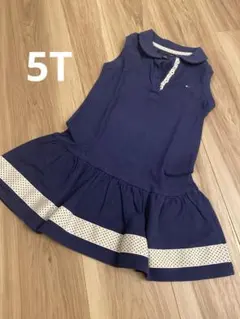 5月末迄の出品　トミーヒルフィガー ノースリーブワンピース5T