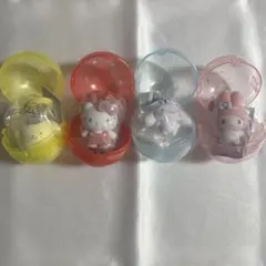 サンリオ カラフルカラビナ マスコットチャーム 4種セット