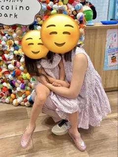 リバティ　フェルダ　お揃い服　110 オペラピンクのサムネイル