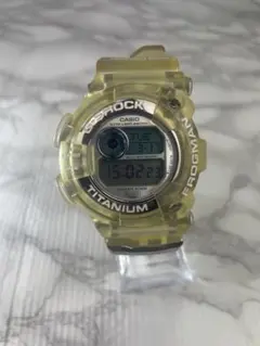DW-8201WC フロッグマン ブルー チタン 電池交換済　外装新品 DW-8201WC フロッグマン ブルー チタン 電池交換済 外装新品 - メルカリ