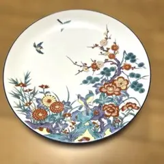 香泉作 飾り皿 花鳥図 陶磁器のサムネイル