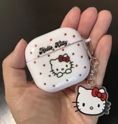 AirPods4 キティチャーム付きキティイヤホンケースのサムネイル