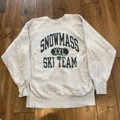 チャンピオン リバースウィーブ　3段　90s USA製　刺繍タグ XL　ラバー