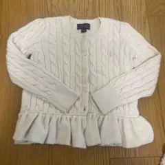 Polo Ralph Lauren ホワイトカーディガン 5 115