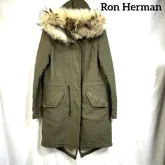 Ron Herman ロンハーマン　モッズコート　リアルファー　ロングコート