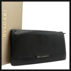 美品】BVLGARI ブルガリ 長財布 オクトロゴ グレインカーフ レザー あ2 美品】BVLGARI ブルガリ 長財布 オクトロゴ グレインカーフ レザー あ2