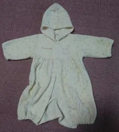 ベビー用防寒着　フード付きコンビドレス　50-60cm