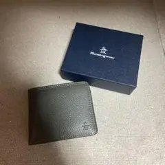 Munsingwear グレー 二つ折り財布 箱付き