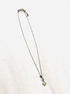 GUCCI ハート スタッズ ブルーストーン　ネックレス　SV925 ラリアットのサムネイル