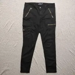POLO RALPH LAUREN ラルフローレン 裾ジップカーゴスキニーパンツ