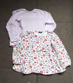 まとめ売り2枚 110 120 女の子 トレーナー