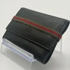 【最終価格】グッチ GUCCI レザー ウェビングライン 6連キーケースのサムネイル