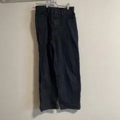 【新品未使用】ブラック デニムパンツ ユニクロ