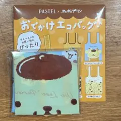 パステル　ポムポムプリン　ランダムおでかけエコバッグ　③ポムポムプリンのおかお
