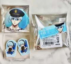 ブルーロック　氷織羊　推し旅　JR東海 駅員　缶バッジ　ネームプレート　マズル