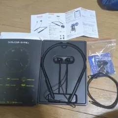 Bluetooth イヤホン ネックバンド型 ワイヤレス CVC8.0ノイキャン