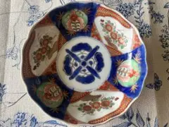 古伊万里 色絵 輪花鉢 染付 鉢 陶磁器 - メルカリ