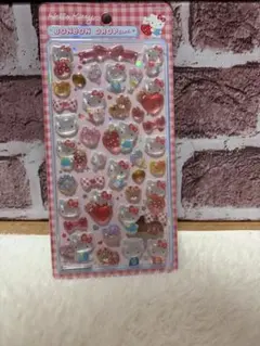 【正規品】ハローキティ ボンボンドロップシール