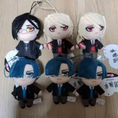 黒執事 奇宿学校編 ピこぬい ぬいぐるみ マスコット 6体セット まとめ売り