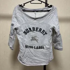 Burberry Blue label 七分袖トレーナー　38
