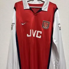 NIKE 美品 アーセナル 96/98 ユニフォーム 長袖 JVC ヴィンテージ NIKE 美品 アーセナル 96/98 ユニフォーム 長袖 JVC ヴィンテージ