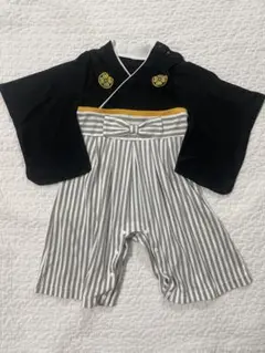 男の子　袴ロンパース
