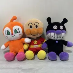 アンパンマン&ばいきんまん&ドキンちゃん　ぬいぐるみ