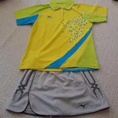 Mizuno テニスウェア ポロシャツとスカートセット