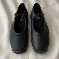 KENZO 　ケンゾー　メリージェーンシューズ　パンプス　ストラップ　レザー　黒