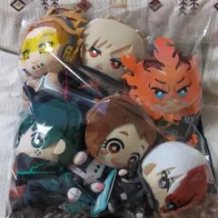 ナムコ限定 僕のヒーローアカデミア 劇場版 ともぬい おすわりポーズ 6点