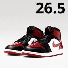 ■新品26.5cm■ナイキ エア ジョーダン１MID SE バーシティレッド