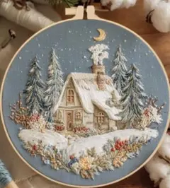 刺繍キットクリスマス