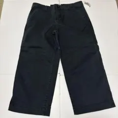 Gap パンツ 黒 WIDE LEG CROPサイズ8