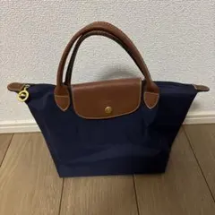 ロンシャン　ハンドバック　S ネイビー