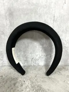 美品　eimy istoire カチューシャ　ブラック　スエード　大人気