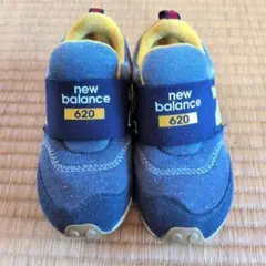 New Balance 620 キッズスニーカー ブルー 16.5？
