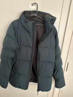 ダークグリーン ダウンジャケット Lサイズ　メンズ