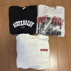 トレーナー3点セット まとめ売り 「L2点＆fsize」