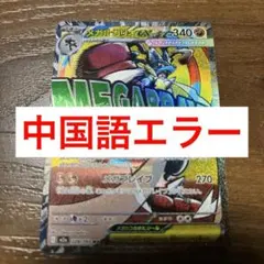 メガルカリオ エラー