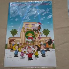 スヌーピー クリスマス クリアファイル　ユニバーサルデザイン