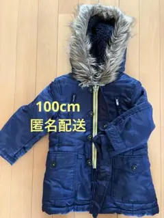 コムサイズム COMME CA ISM アウター コート 100cm 紺色