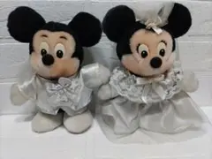 ミッキー・ミニー ウェディングぬいぐるみセット