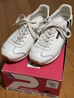 PATRICK NEVADAⅡ スニーカー 17510 レディース WHT 36のサムネイル