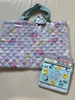 ポケットモンスター マルチポケット、 キルティングバッグ